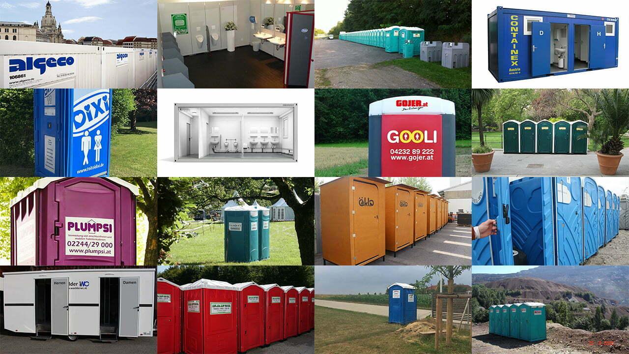 40+ Anbieter mobiler Toiletten in Österreich